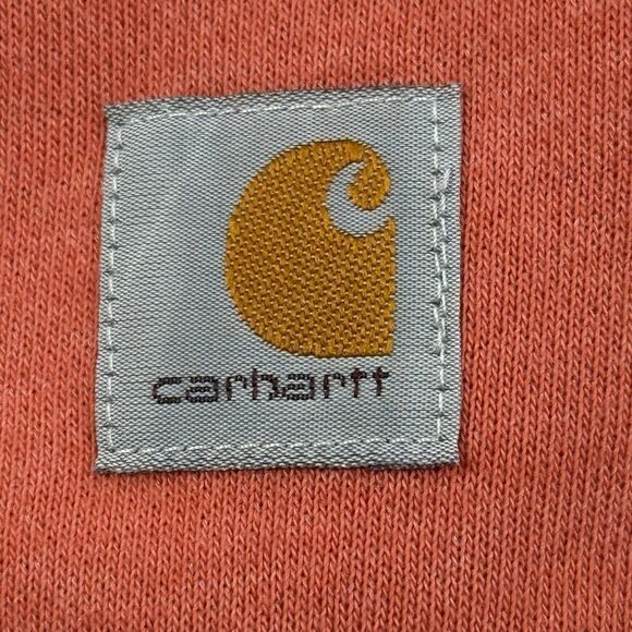 Carhartt Relaxed Fit Midweight Block Logo Sleeve Graphic Sweatshirt Women Medium - Picture 7 of 9